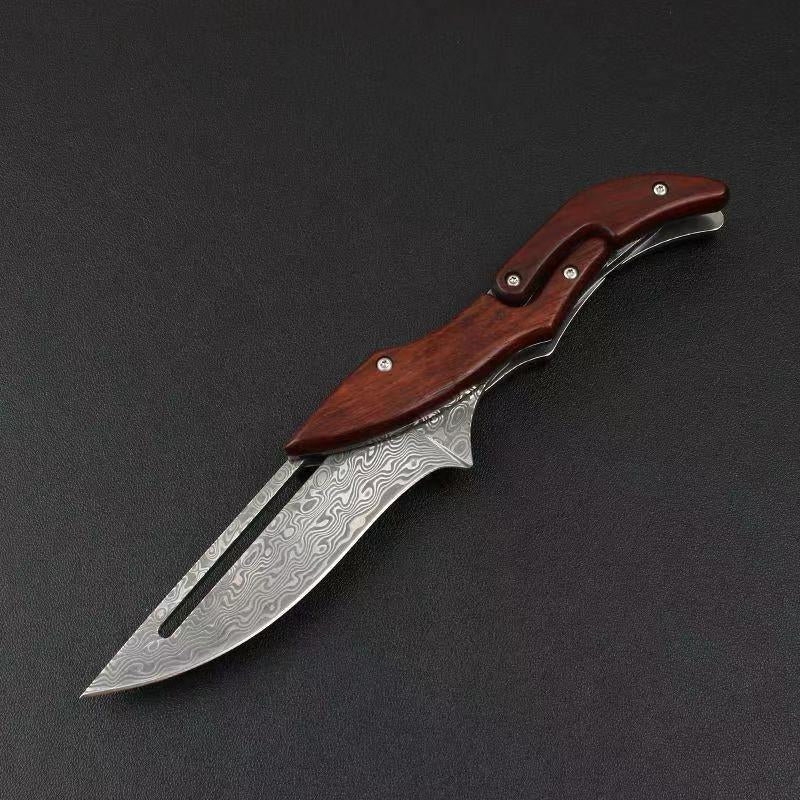 BELUGA - DAMASCUS FOLDING EDC - Image 10
