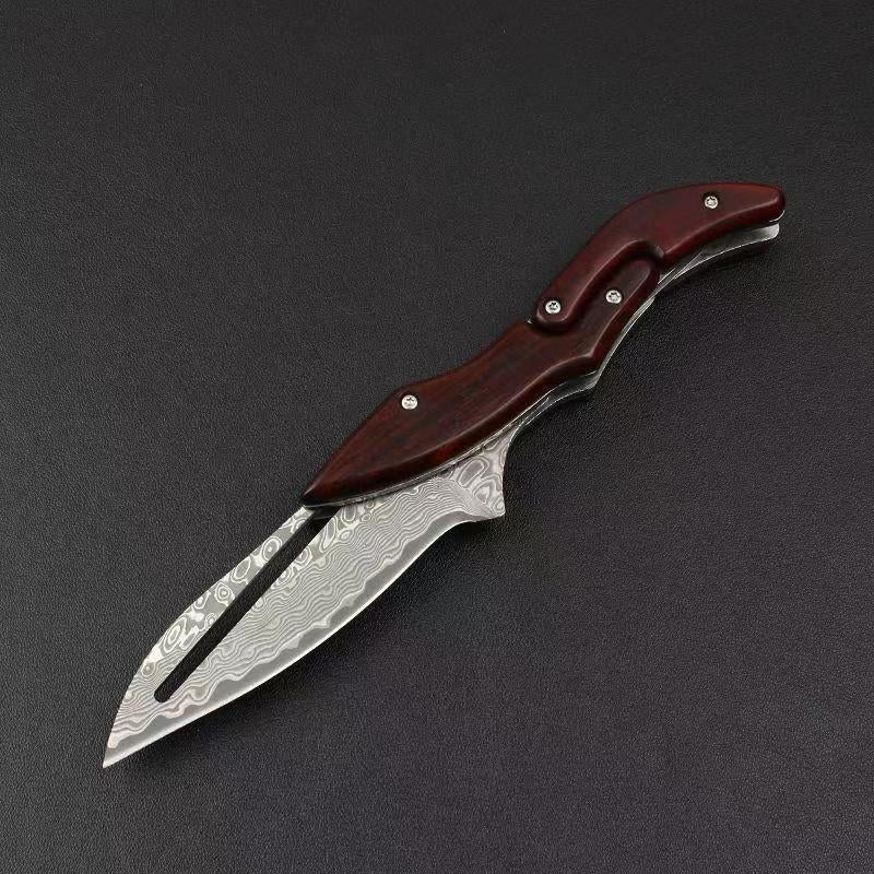 BELUGA - DAMASCUS FOLDING EDC - Image 11