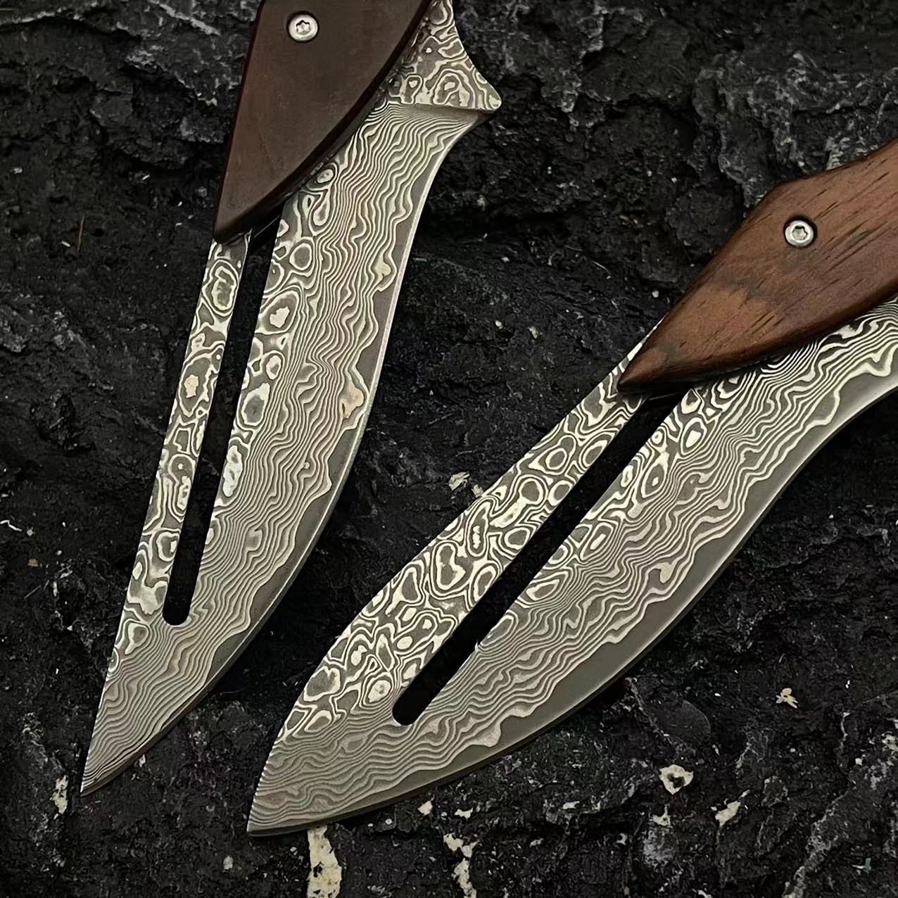 BELUGA - DAMASCUS FOLDING EDC - Image 3