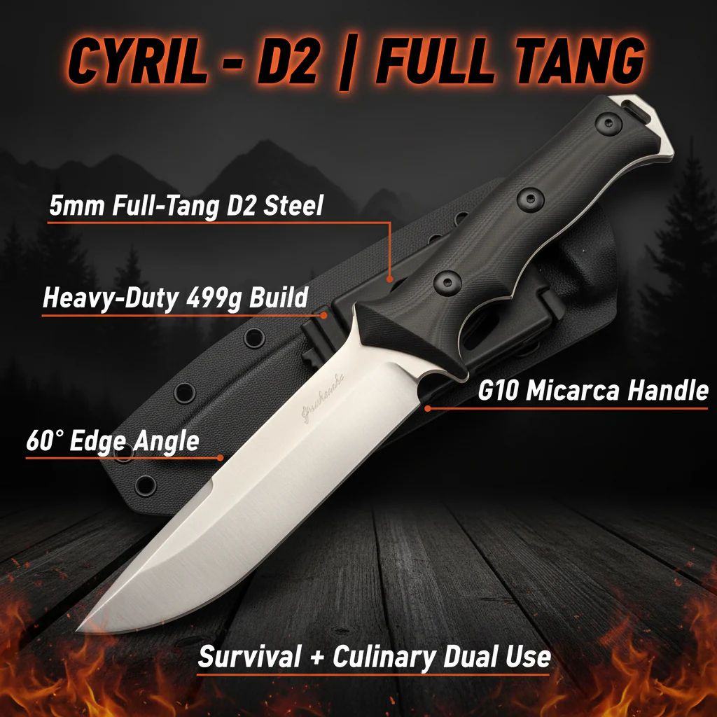 CYRIL - D2 | FULL TANG - Image 2