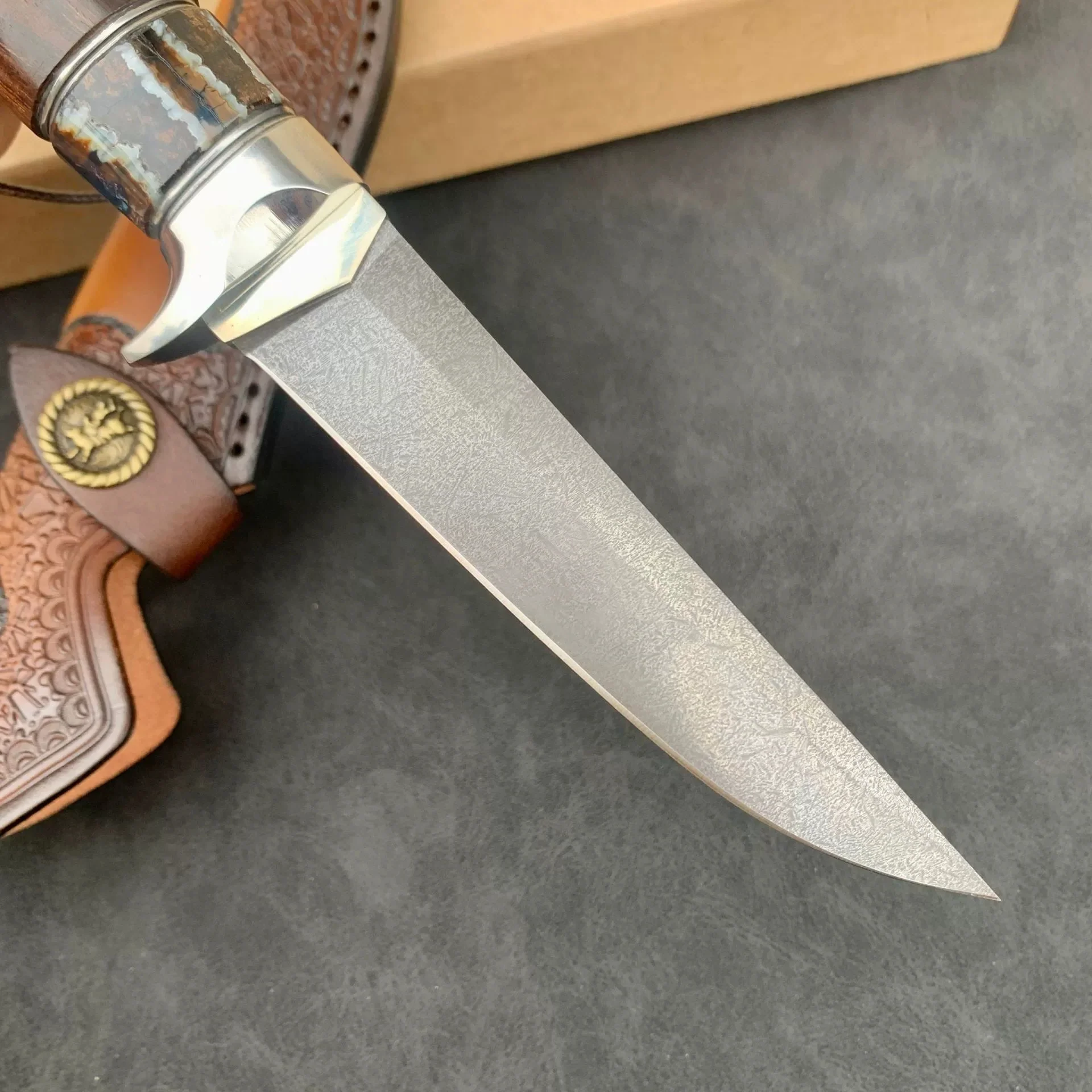 DREW - WOOTZ DAMASCUS STEEL - Image 10