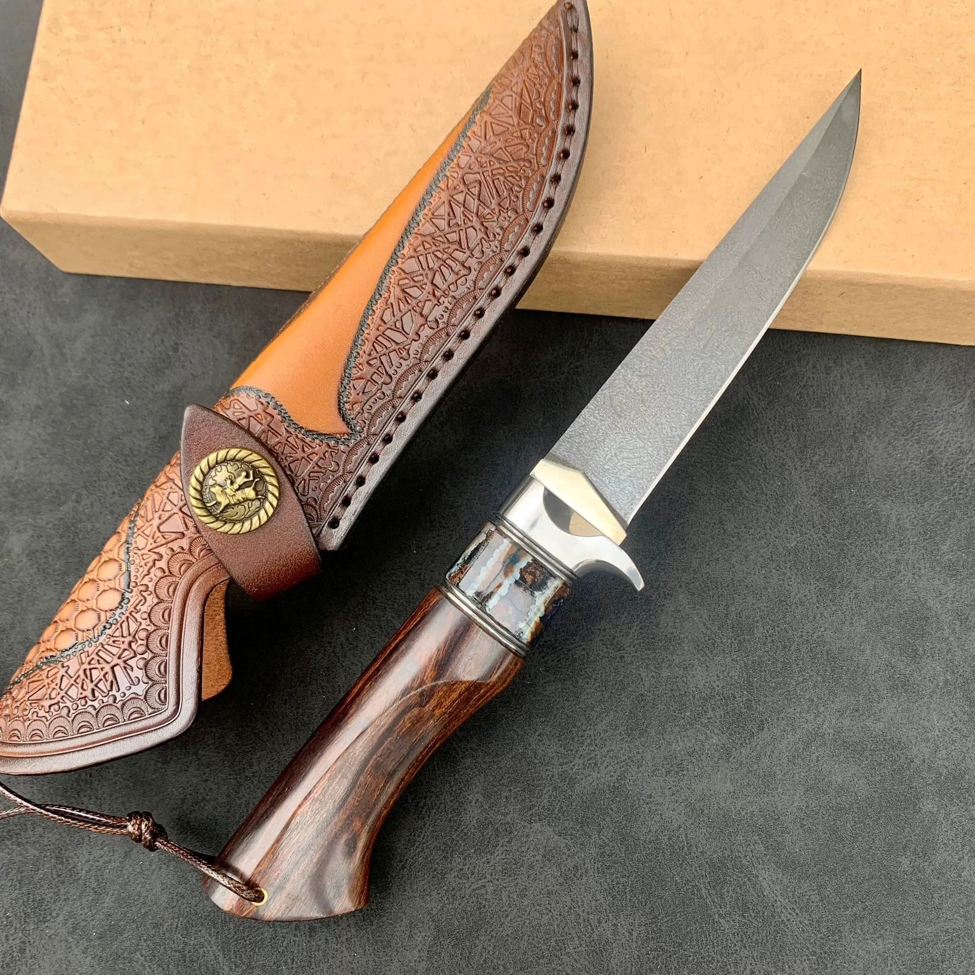 DREW - WOOTZ DAMASCUS STEEL - Image 12