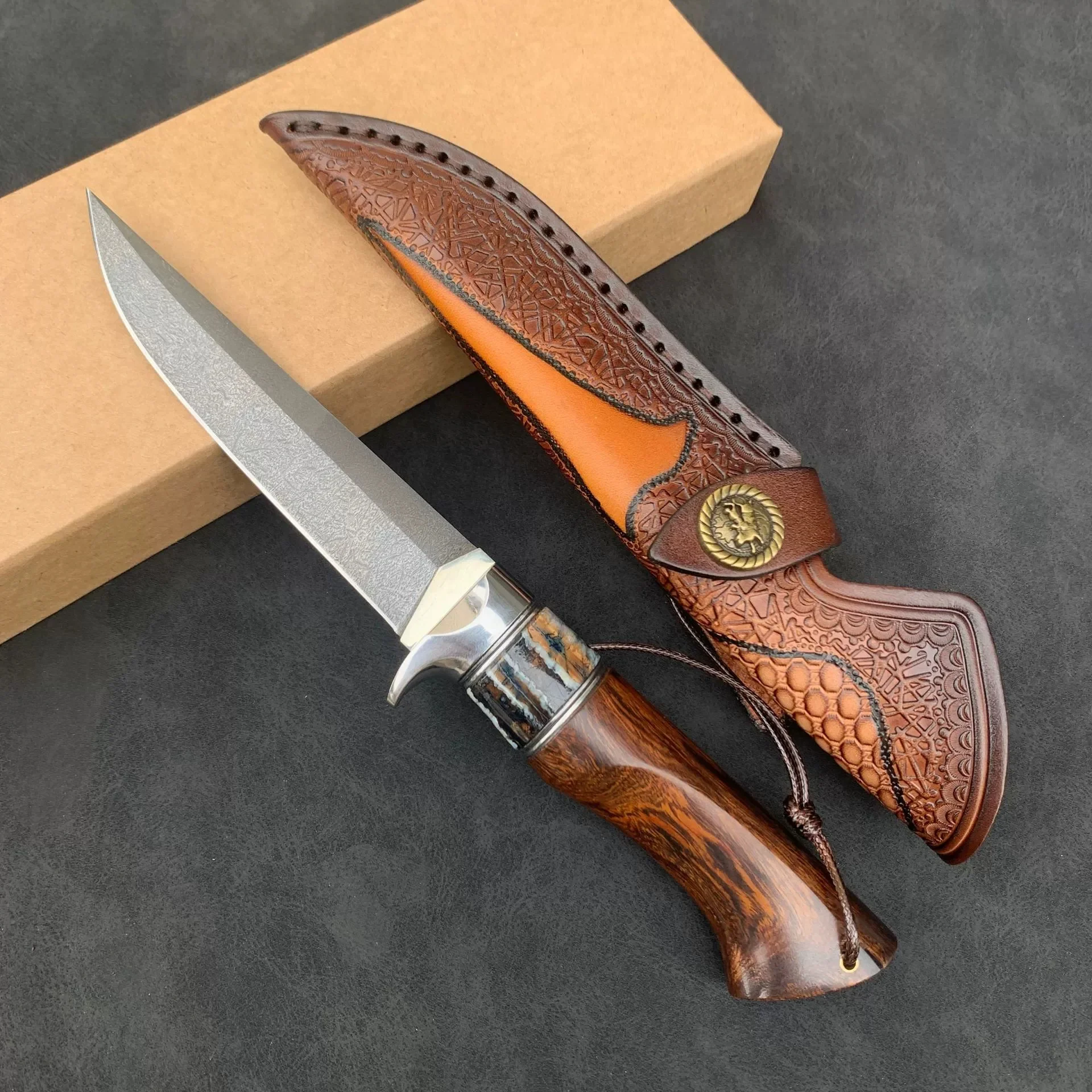 DREW - WOOTZ DAMASCUS STEEL - Image 13