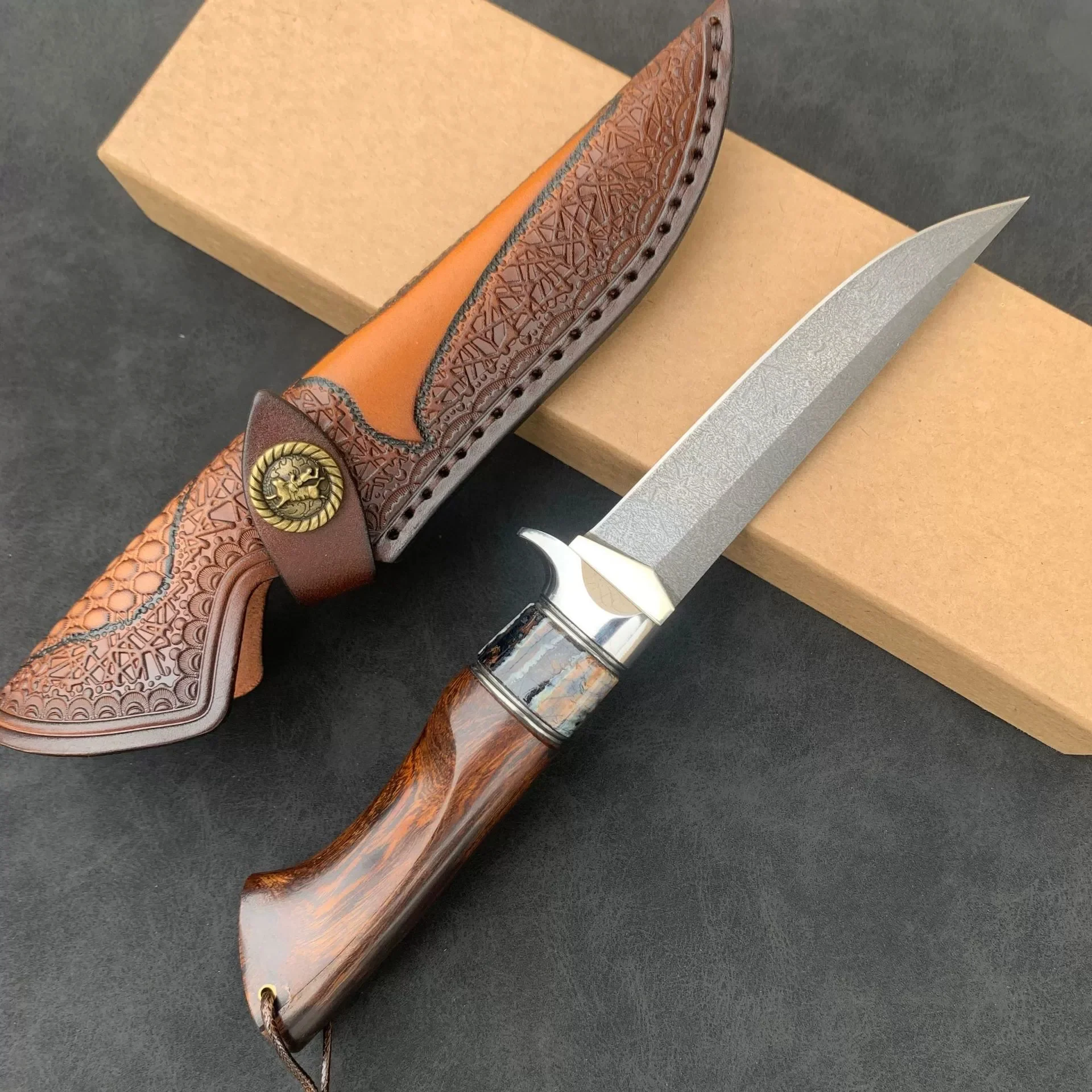 DREW - WOOTZ DAMASCUS STEEL - Image 14