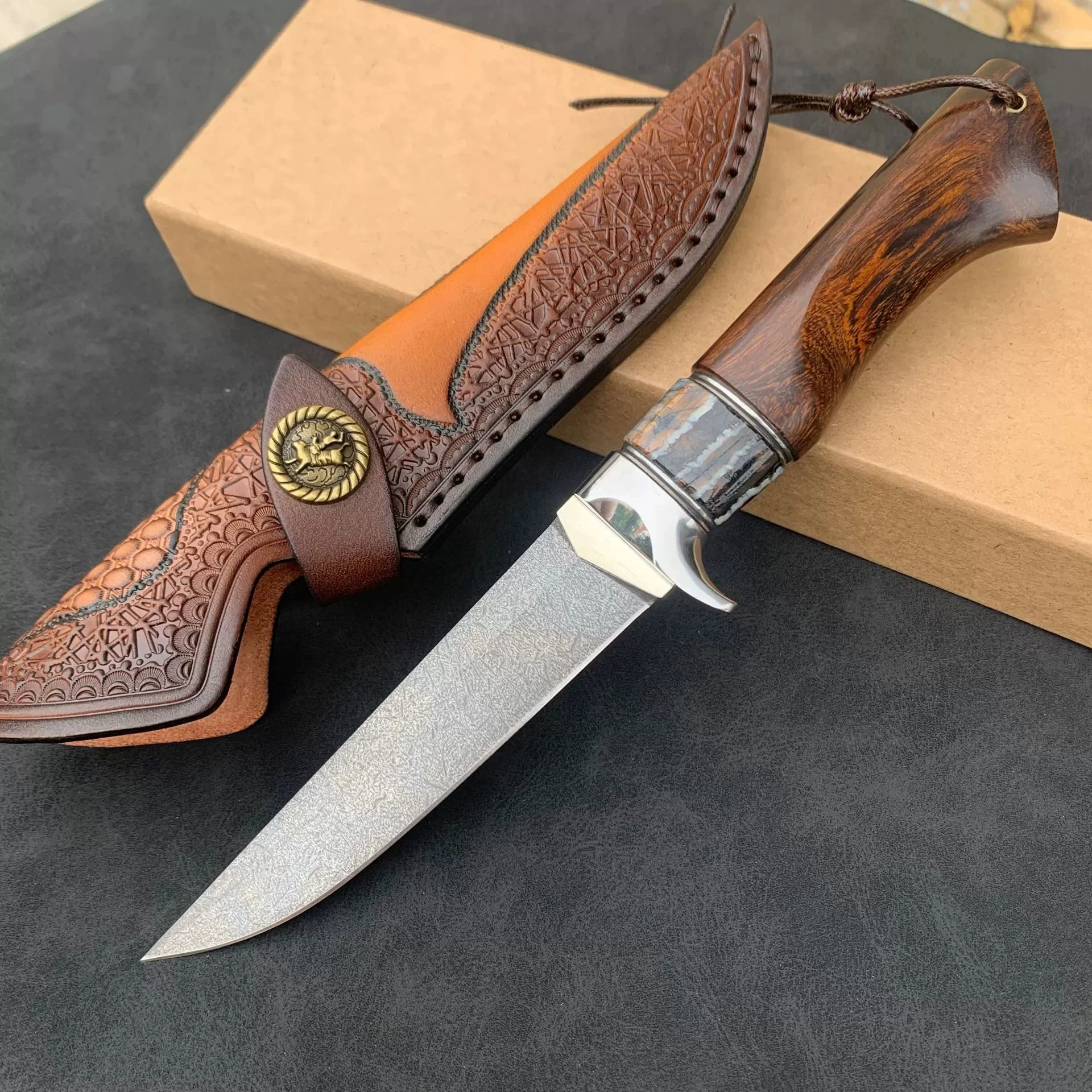 DREW - WOOTZ DAMASCUS STEEL - Image 6