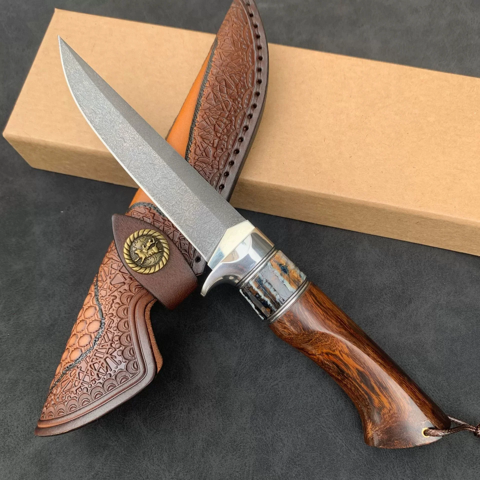 DREW - WOOTZ DAMASCUS STEEL - Image 7