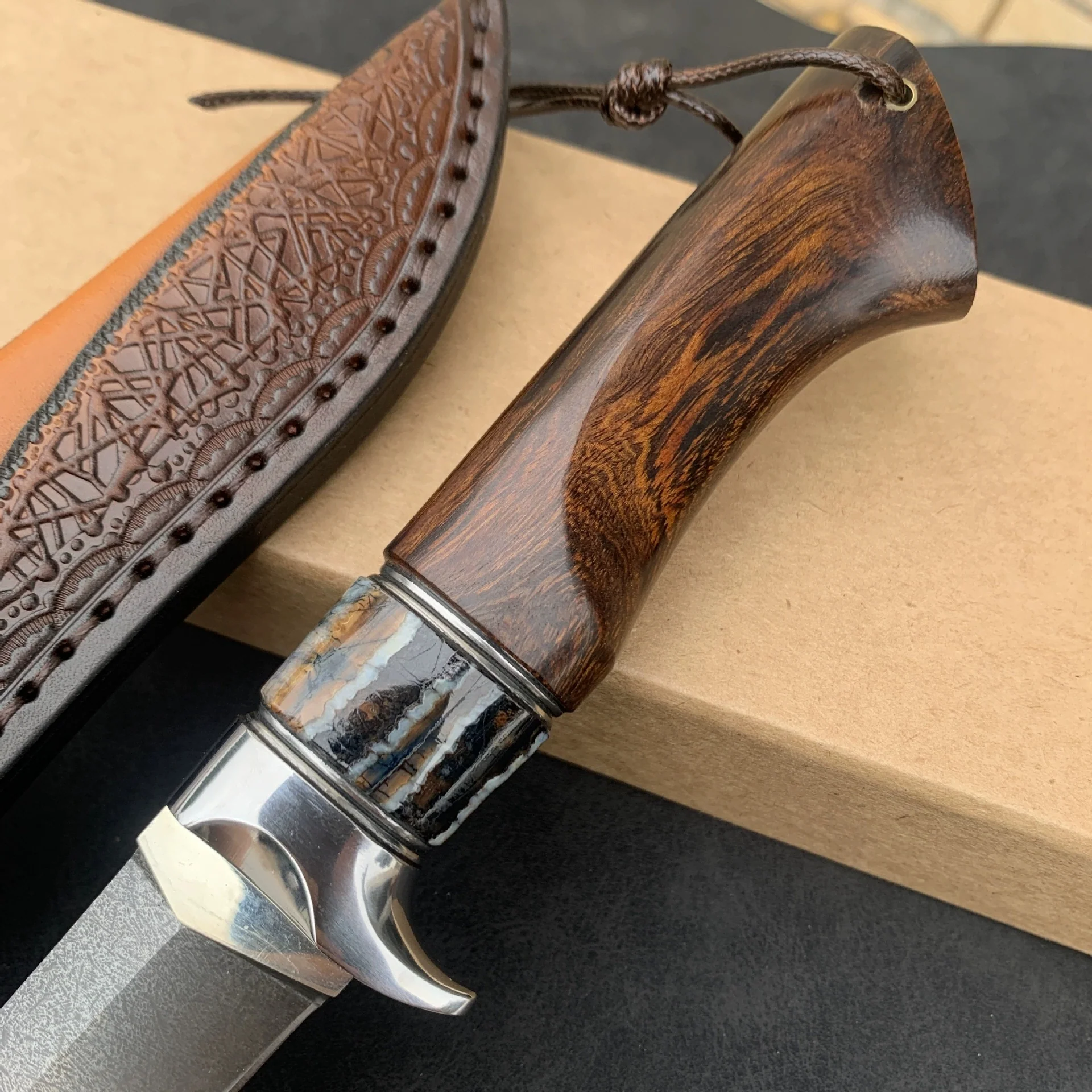 DREW - WOOTZ DAMASCUS STEEL - Image 8