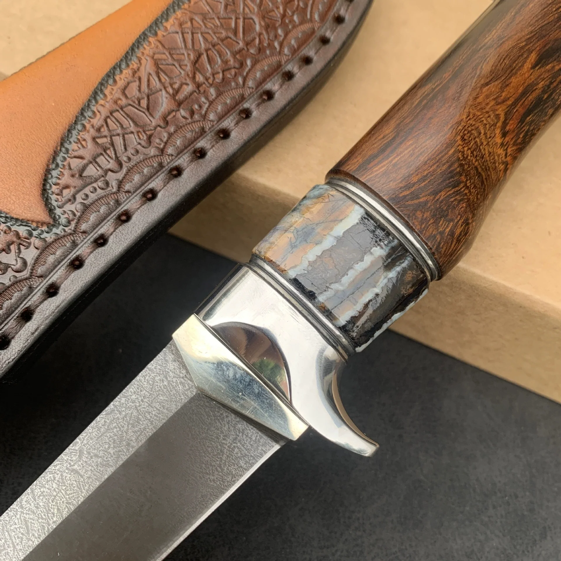 DREW - WOOTZ DAMASCUS STEEL - Image 9