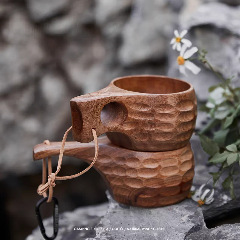 FIDO - WALNUT WOOD CAMPING CUP KASUMI™ - Image 2