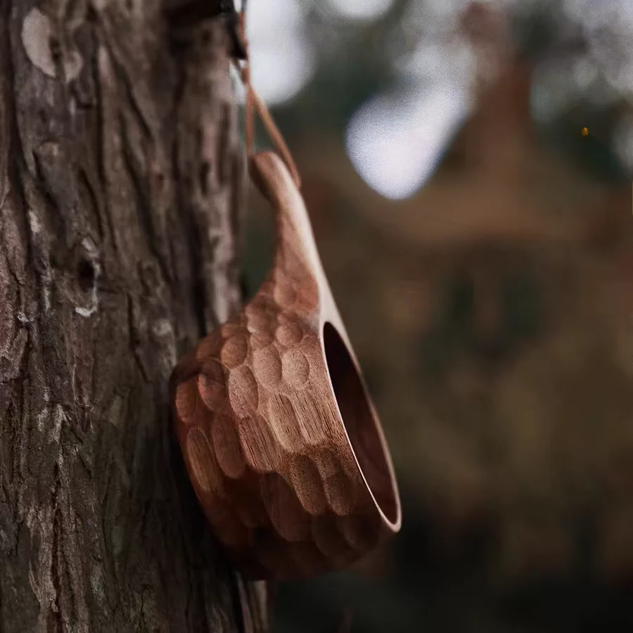 FIDO - WALNUT WOOD CAMPING CUP KASUMI™ - Image 3