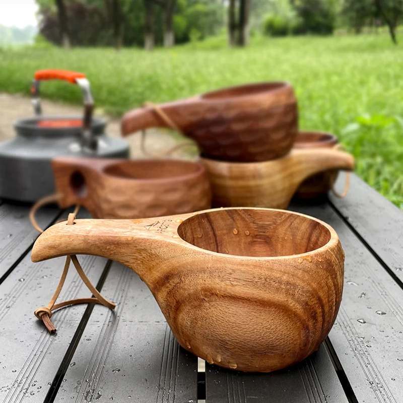 FIDO - WALNUT WOOD CAMPING CUP KASUMI™ - Image 5