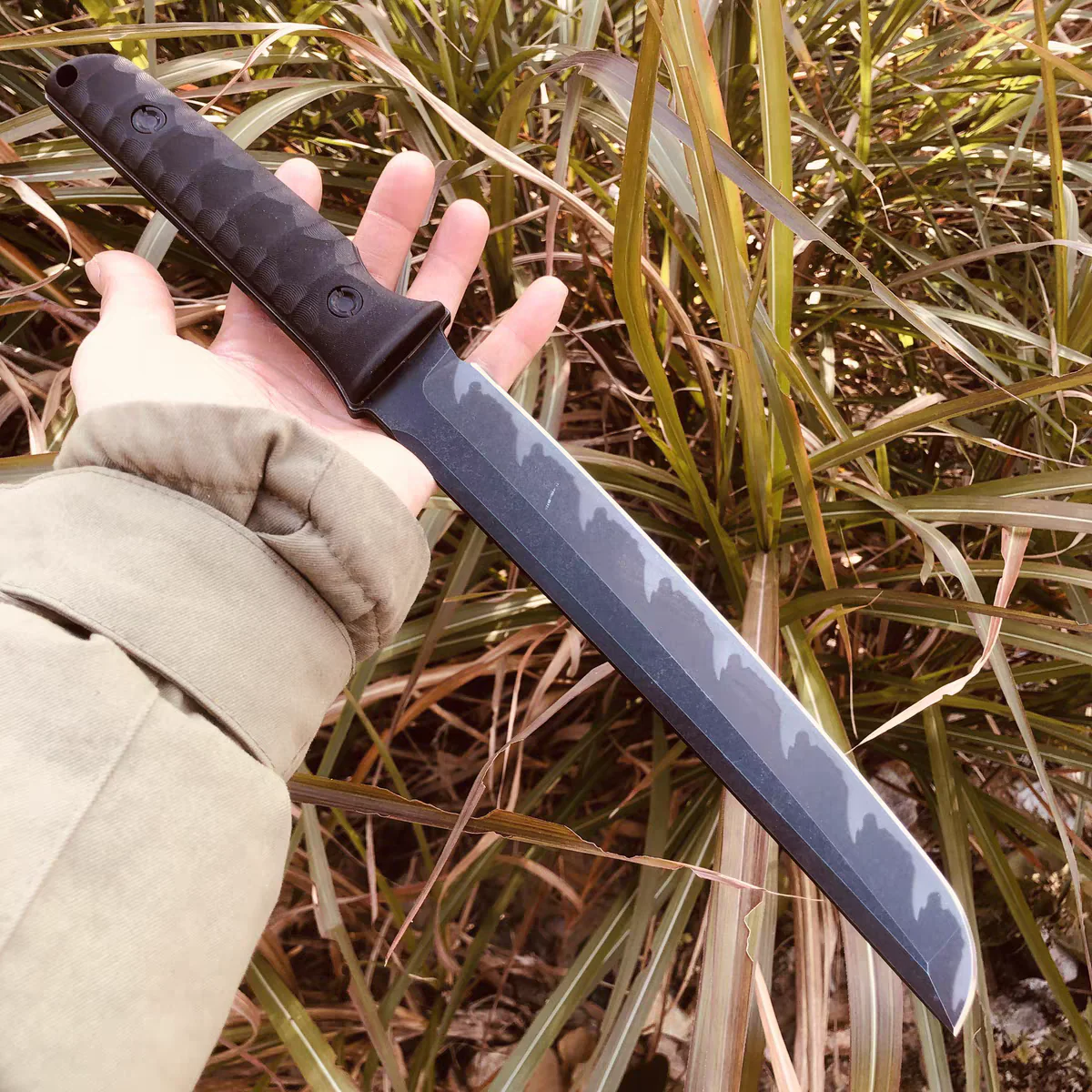 GERALD - 4CR13 BLACK BLADE | FULL TANG - Image 2