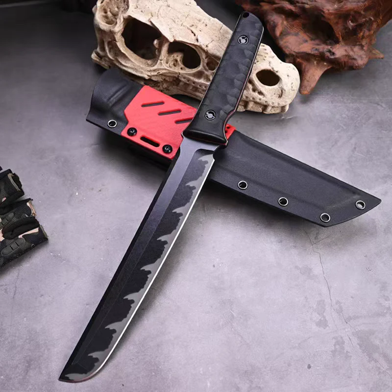 GERALD - 4CR13 BLACK BLADE | FULL TANG - Image 3
