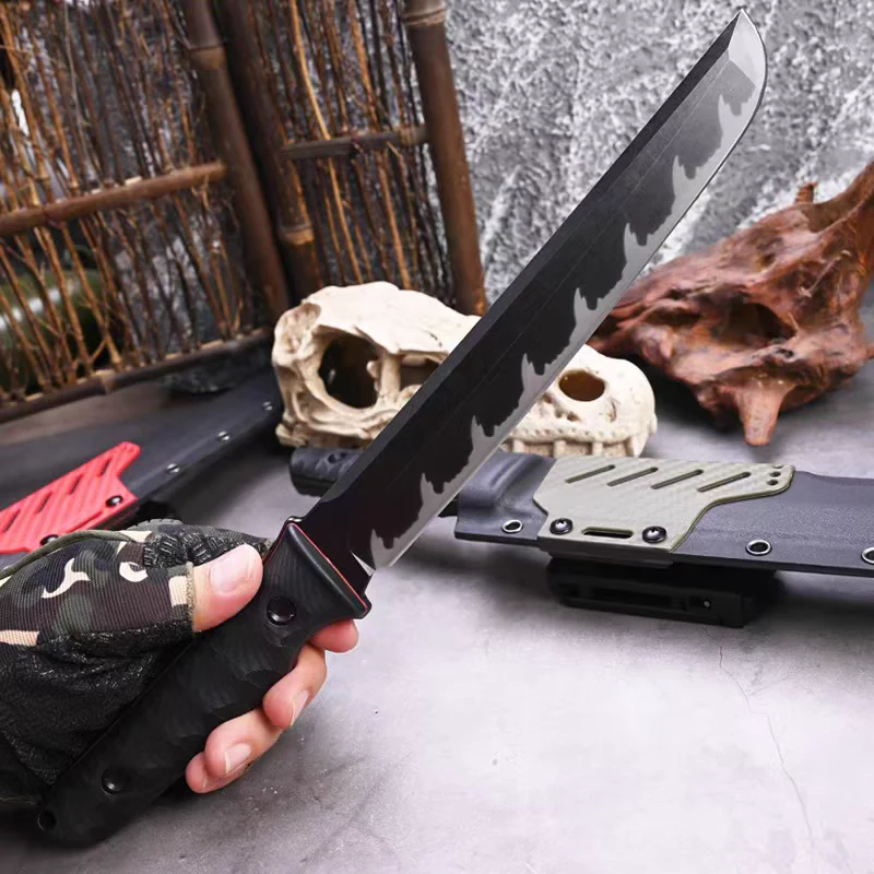 GERALD - 4CR13 BLACK BLADE | FULL TANG - Image 7