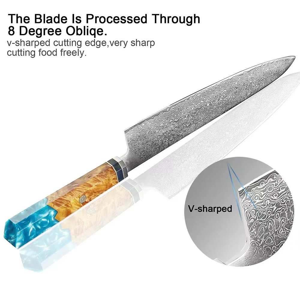 KIRITSUKE - DAMASCUS CHEF KITS KASUMI™ - Image 5